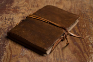 leather notebook