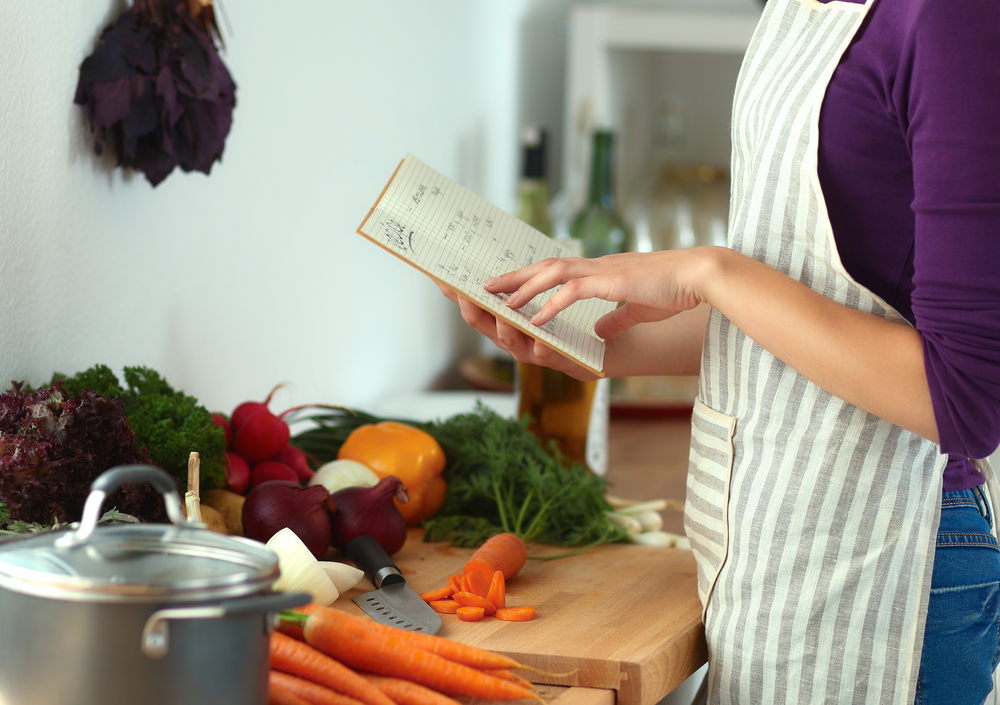 cooking with cookbook