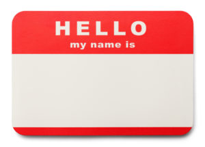 hello my name is