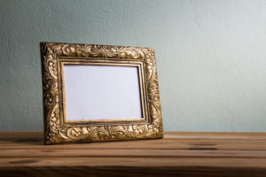 Empty picture frame