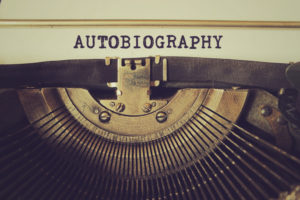 autobiography typewriter